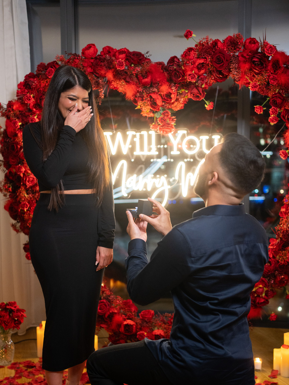 Hotel Room - The Perfect Way to Propose Behind Closed Doors!